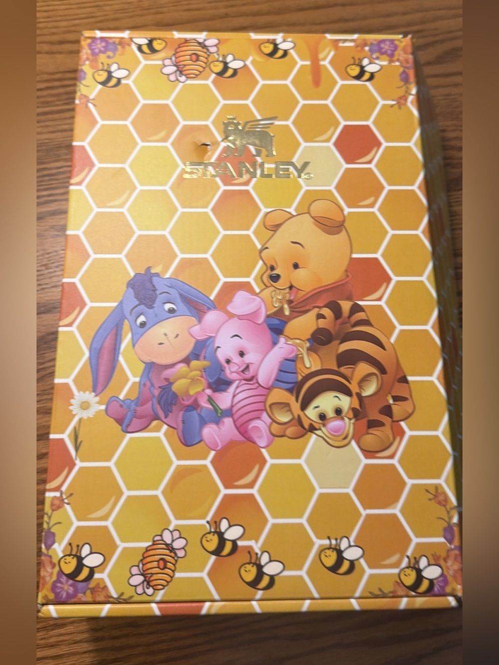 Brand New Authentic 40 oz Stanley Yellow Honeycomb Winnie the Pooh & Friends